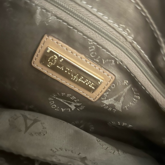 Gorgeous Vintage La Tour Eiffel Leather Purse - Picture 6 of 7